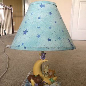 Childrens Star and moon lamp